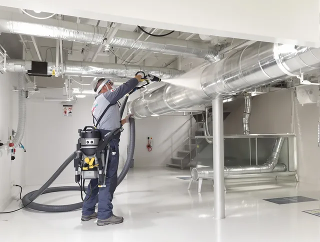 Professional central duct cleaning by Winchester Air Duct Cleaning in Winchester